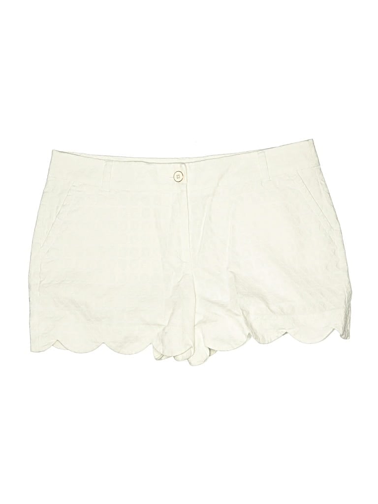Pre-owned Crown & Ivy Shorts In Ivory