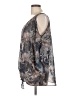 Coco + Carmen 100% Polyester Gray 3/4 Sleeve Blouse Size L - photo 5