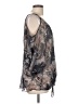 Coco + Carmen 100% Polyester Gray 3/4 Sleeve Blouse Size L - photo 4