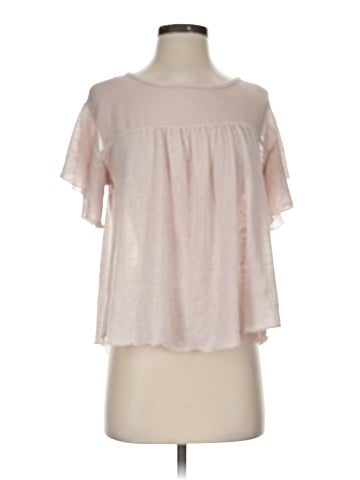 Aeropostale Short Sleeve Blouse (view 1)