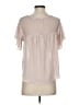 Aeropostale 100% Polyester Pink Short Sleeve Blouse Size S - photo 2
