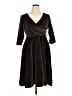 Lbisse Black Cocktail Dress Size 1X - photo 1