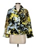 Ellen Tracy Print Yellow Jacket Size 6 - photo 1