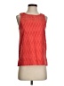 J.Crew 100% Cotton Red Sleeveless Blouse Size 2 - photo 1