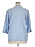 Assorted Brands Blue 3/4 Sleeve Button-Down Shirt Size XL (estimated) - photo 2