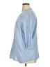 Assorted Brands Blue 3/4 Sleeve Button-Down Shirt Size XL (estimated) - photo 5