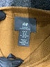 H&M 100% Cotton Brown Pullover Sweater Size M - photo 7