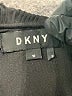 DKNY 100% Polyester Black Casual Dress Size 10 - photo 7