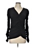 Nine West Black Long Sleeve Top Size L - photo 1
