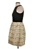 J.Crew 100% Polyester Stripes Gold Cocktail Dress Size 2 - photo 5
