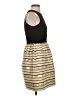 J.Crew 100% Polyester Stripes Gold Cocktail Dress Size 2 - photo 4