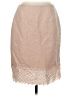 Kay Unger Chevron-herringbone Tan Formal Skirt Size 6 - photo 1