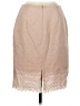 Kay Unger Chevron-herringbone Tan Formal Skirt Size 6 - photo 2