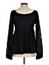 Torrid Black Long Sleeve Blouse Size Med Plus (00) - photo 2