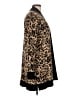 Calvin Klein Animal Print Brown Cardigan Size L - photo 4
