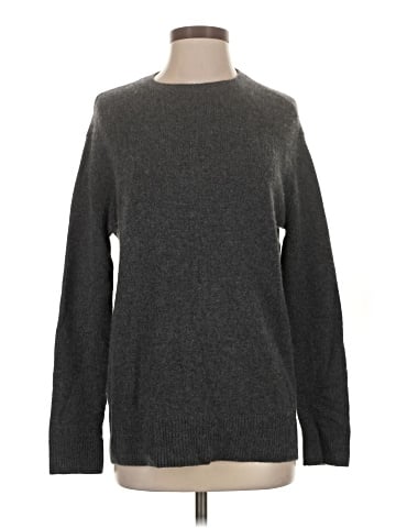 Something Navy Cashmere Pullover Sweater (view 1)