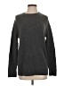 Something Navy Solid Gray Cashmere Pullover Sweater Size XS - photo 1