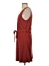 Just Fab Solid Burgundy Casual Dress Size S - photo 5