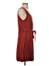 Just Fab Solid Burgundy Casual Dress Size S - photo 4