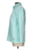 T by Talbots 100% Cotton Teal Sweatshirt Size L (petite) - photo 5