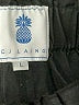 CJ Laing 100% Linen Solid Black Shorts Size L - photo 3