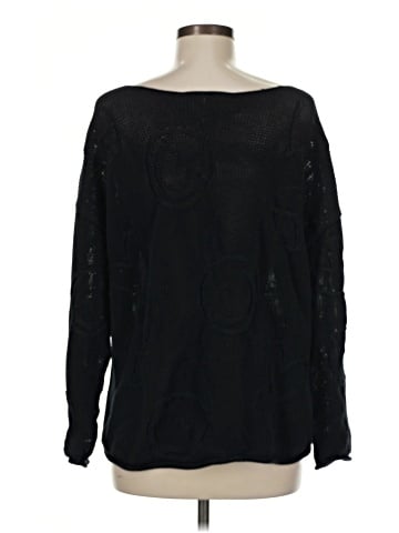 Peace Love World Pullover Sweater (view 2)