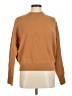 Comptoir des Cotonniers 100% Wool Solid Brown Wool Pullover Sweater Size Med (2) - photo 1