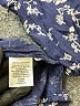 Hinge 100% Rayon Blue 3/4 Sleeve Blouse Size S - photo 8