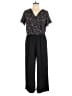 Apt. 9 Polka Dots Black Jumpsuit Size L - photo 1