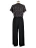 Apt. 9 Polka Dots Black Jumpsuit Size L - photo 2