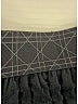 Dior 100% Cotton Argyle Black Skirt Size 10 - photo 4