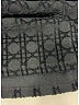 Dior 100% Cotton Argyle Black Skirt Size 10 - photo 6