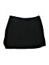 Lands' End Solid Black Casual Skirt Size 14 - photo 1