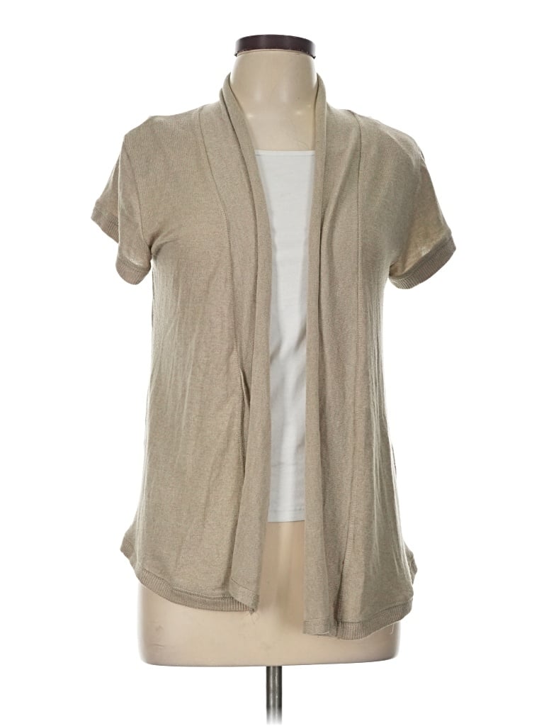 Pre-owned Poof Kimono In Tan
