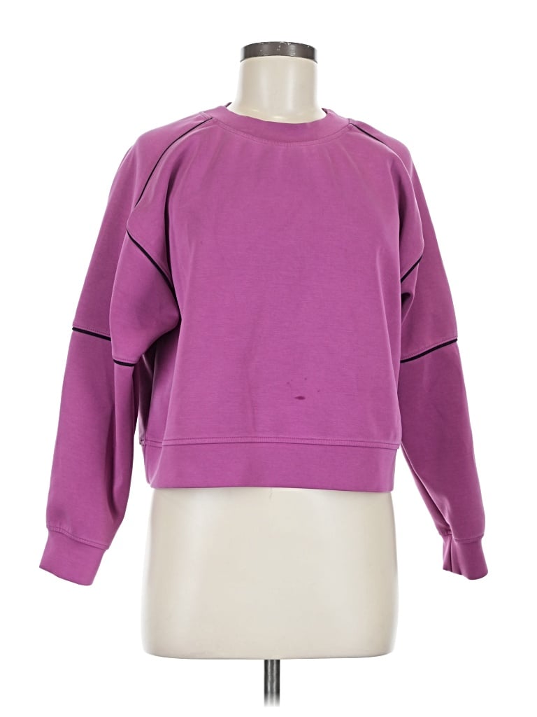 Pre-owned All In Motion Sweatshirt In Purple