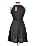 Assorted Brands 100% Polyester Metallic Gray Cocktail Dress Size L - photo 2