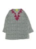 Roberta Roller Rabbit 100% Cotton Gray Dress Size 6 - photo 1