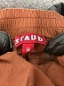 STAUD 100% Cotton Solid Brown Shorts Size M - photo 3