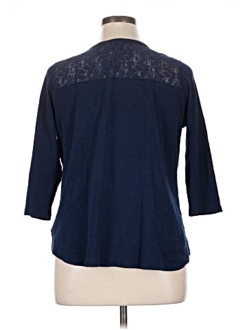 Chaps 3/4 Sleeve Top (view 2)