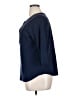Chaps Blue 3/4 Sleeve Top Size 1X - photo 5