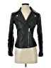 ASOS 100% Leather Black Leather Jacket Size 0 - photo 1