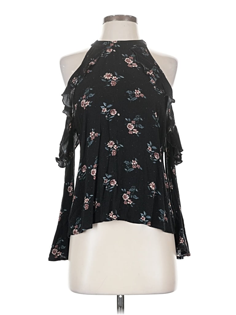 Pre-owned American Eagle Outfitters Sleeveless Blouse In Black