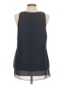 CAbi 100% Polyester Blue Sleeveless Blouse Size M - photo 2