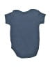 Le Top 100% Cotton Solid Blue Short Sleeve Onesie Size 0-3 mo - photo 2
