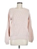 Topshop Solid Pink Pullover Sweater Size 8 - photo 1