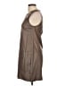 Vince. 100% Leather Brown Sleeveless Top Size 10 - photo 5