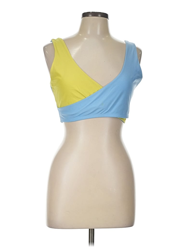 Pre-owned Fabletics Sports Bra In Yellow