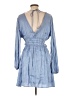 Willow & Root Blue Casual Dress Size L - photo 2