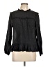 Joie Black Long Sleeve Blouse Size L - photo 1