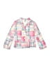 Janie and Jack 100% Cotton Checkered-gingham Pink Jacket Size 4T - 5T - photo 1